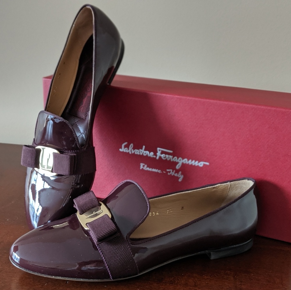 Ferragamo polished loafers